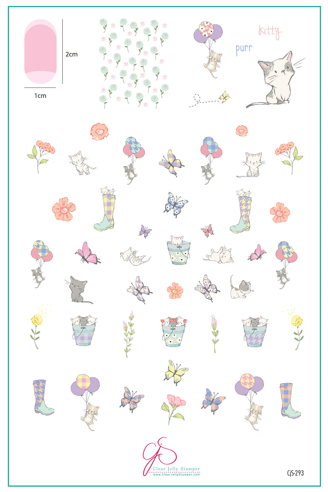 Sweet Spring Kitties (CjS-293)