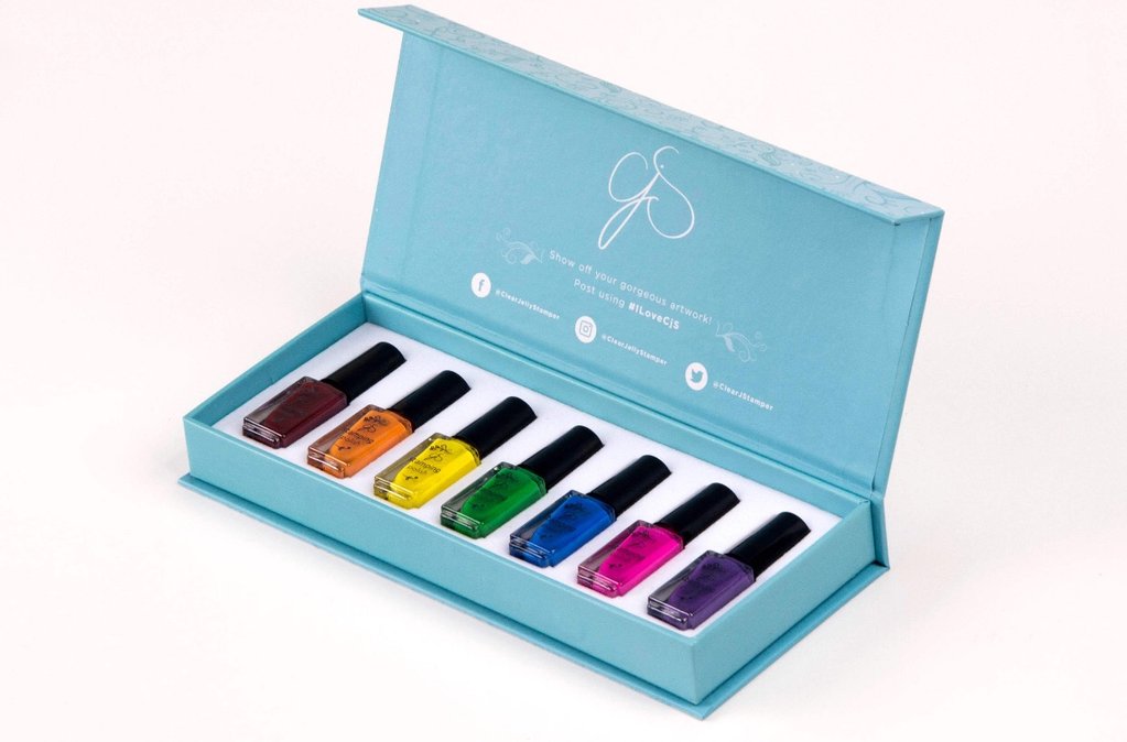 Rainbow Stamping Polish Kit