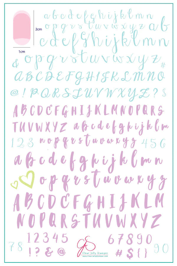 Alphabet Blush (CJS-40)
