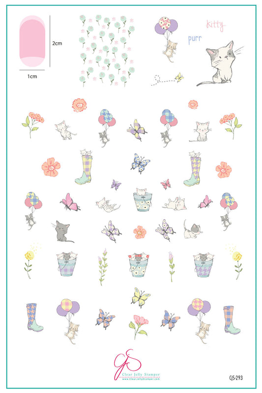 Sweet Spring Kitties (CjS-293)