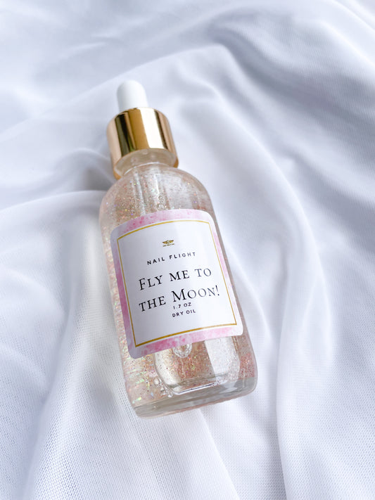 Fly Me To The Moon Nail Oil